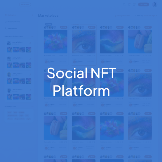 SOCIAL NFT PLATFORM